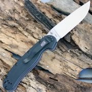 Ontario Rat 1 сталь D2 черная рукоять Ontario Rat 1 сталь D2 черная рукоять