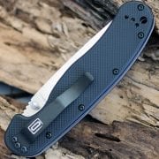 Ontario Rat 1 сталь D2 черная рукоять Ontario Rat 1 сталь D2 черная рукоять