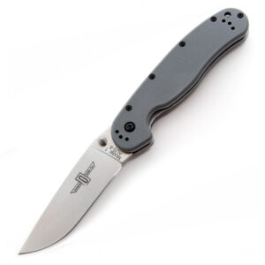 Ніж Ontario Rat 1 AUS-8 Gray Satin (O8848GY)