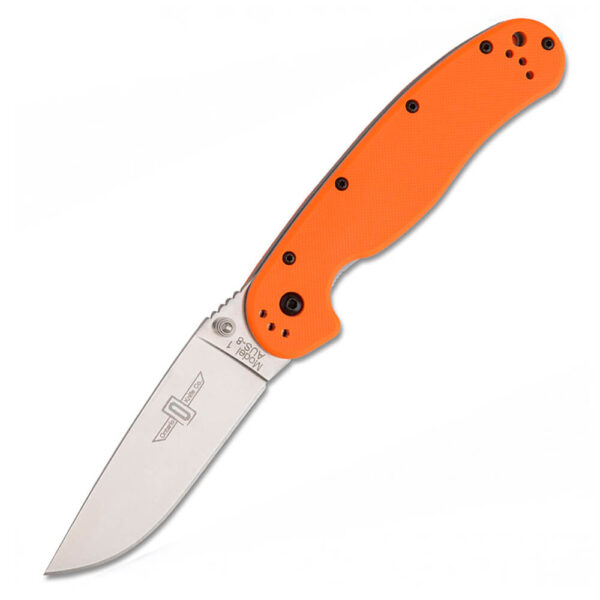 Ніж Ontario Rat 1 AUS-8 Orange Satin (O8848OR) Ніж Ontario Rat 1 AUS-8 Orange Satin (O8848OR)