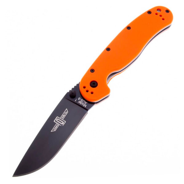 Ніж Ontario Rat 1 AUS-8 Orange Black (O8846OR) Ніж Ontario Rat 1 AUS-8 Orange Black (O8846OR)