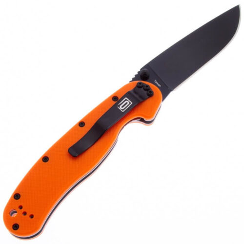 Ніж Ontario Rat 1 AUS-8 Orange Black (O8846OR)