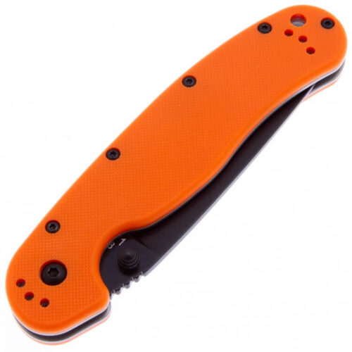 Ніж Ontario Rat 1 AUS-8 Orange Black (O8846OR)