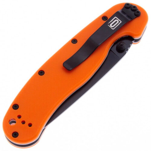 Ніж Ontario Rat 1 AUS-8 Orange Black (O8846OR)