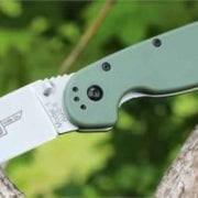 Ontario Rat Folder 1 зеленая рукоять, модель ON8848OD-R-40 Ontario Rat Folder 1 зеленая рукоять, модель ON8848OD-R-40