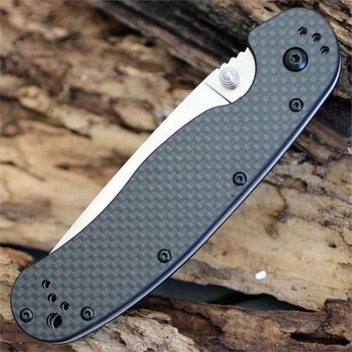 Ontario Rat Folder 1 карбоновая рукоять, модель ON8886CF