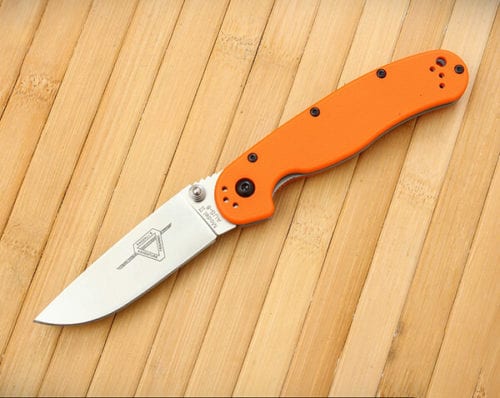 Ontario Rat Folder II оранжевая рукоять, модель ON8860OR
