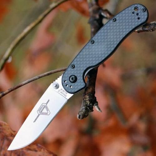 Ontario Rat Folder II карбоновая рукоять, модель ON8836