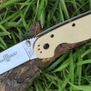 Ontario Rat Folder 1 бежевая рукоять Tan, модель ON8848DT Ontario Rat Folder 1 бежевая рукоять Tan, модель ON8848DT