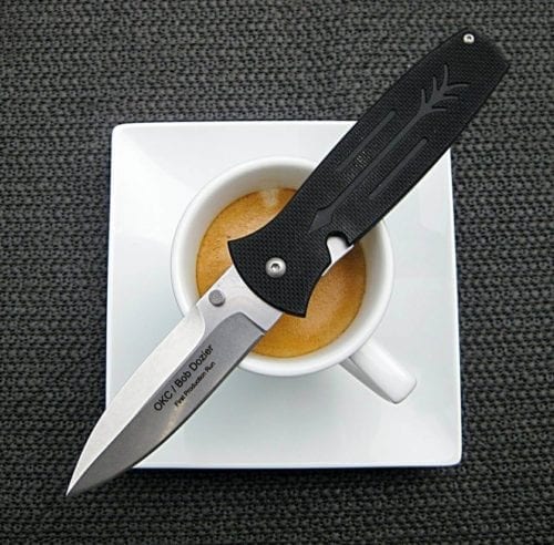 Ontario Dozier Arrow,сталь D2, рукоять G10, модель 9100
