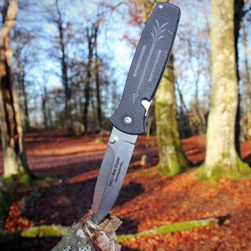 Ontario Dozier Arrow,сталь D2, рукоять G10, модель 9100
