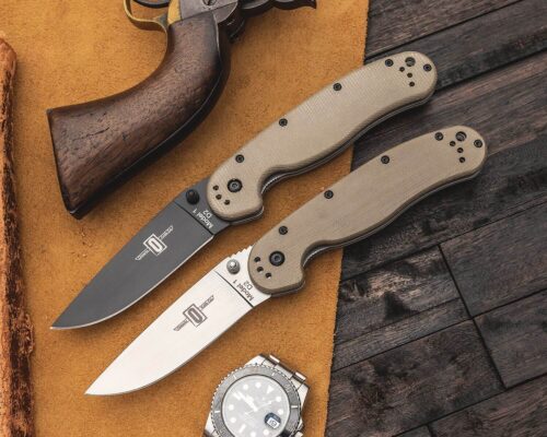 Ontario Rat 1 сталь D2 микарта