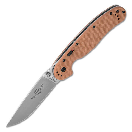 Ontario Rat 1A Assist, Desert Tan рукоять G10 - 8870TN