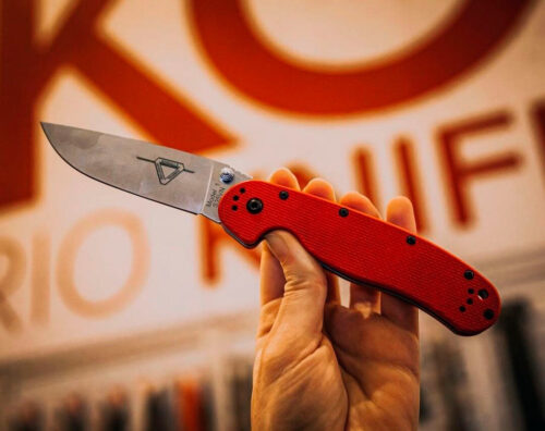 Ніж Ontario Rat 1 S35VN Red G10 (8864)