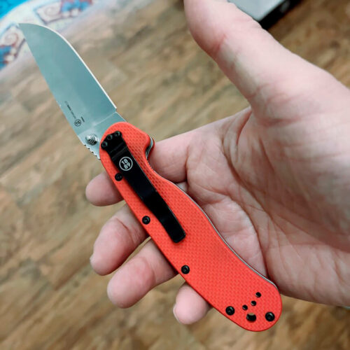 Ніж Ontario Rat 1 S35VN Red G10 (8864)